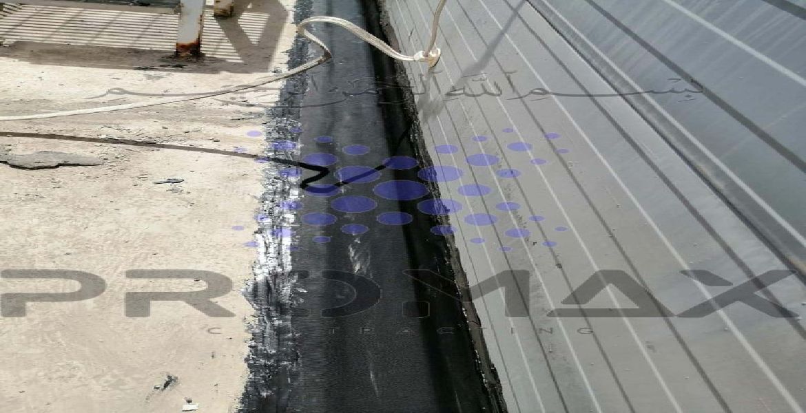 Noon - metal roof waterproofing project by Promax in Dubai, UAE